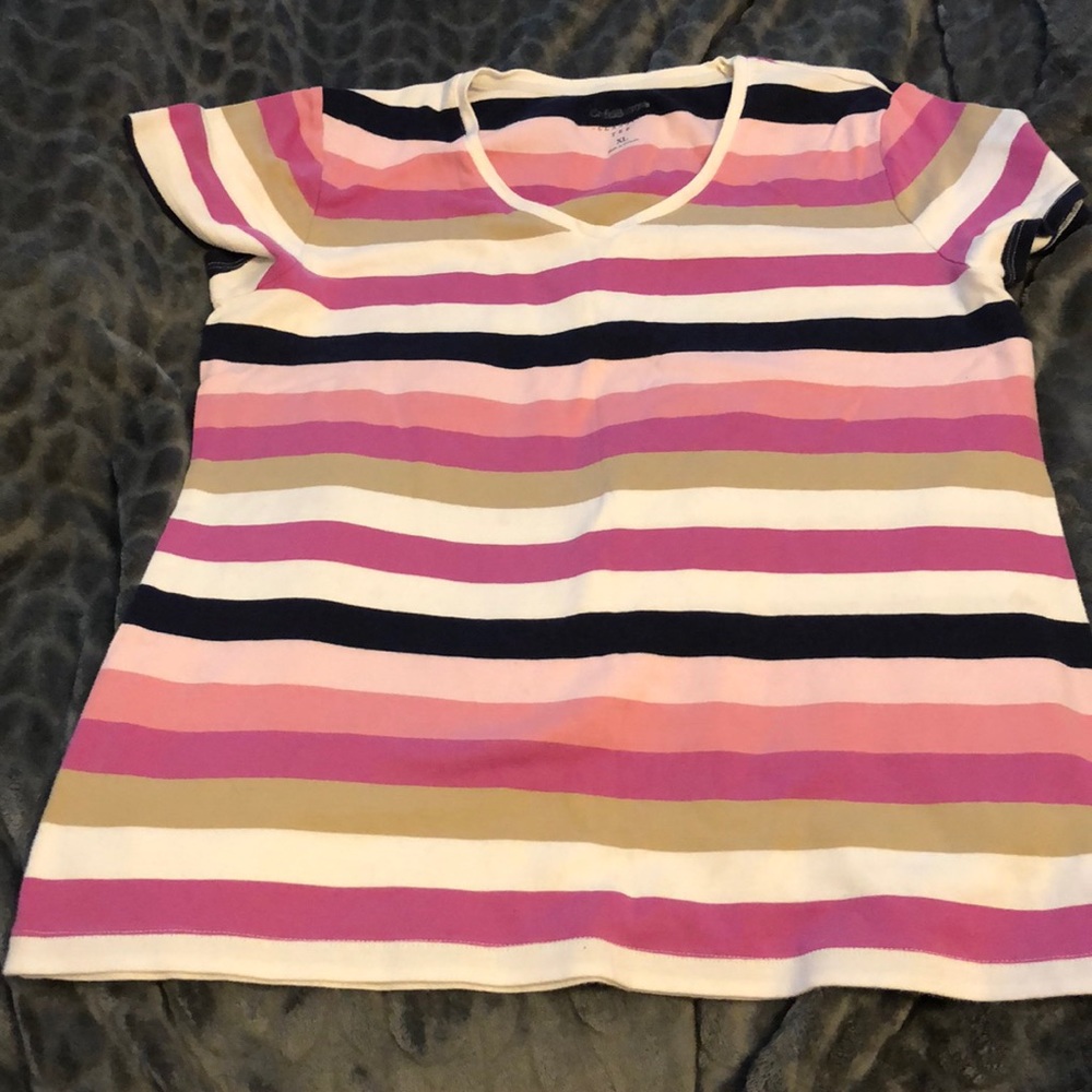 Croft and Barrow stripped tee shirt
